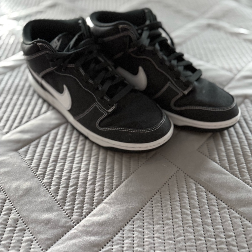 Nike Classic Black and White Mid Dunks
